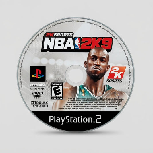 NBA 2K9 for PlayStation 2, Disc Only – front view