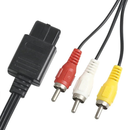 Universal AV Composite Cable for Nintendo 64 SNES and GameCube Replacement – photo 2 of 2