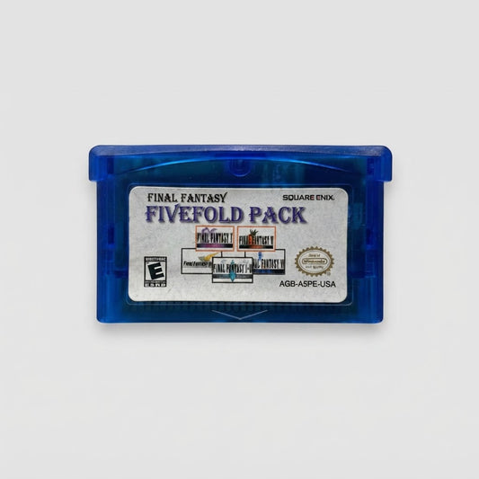 Final Fantasy Fivefold Pack for Game Boy Advance – front view