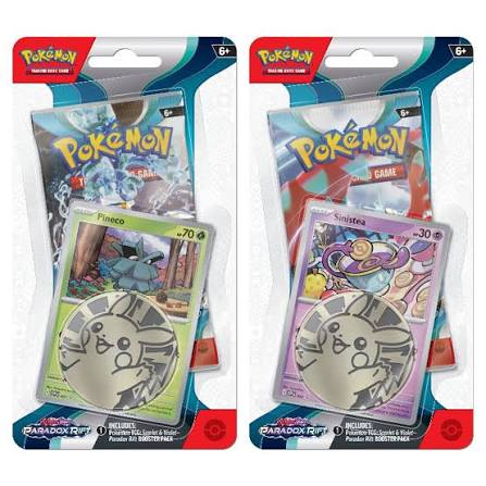 Pokémon TCG: Scarlet & Violet—Paradox Rift Blister Pack – front view