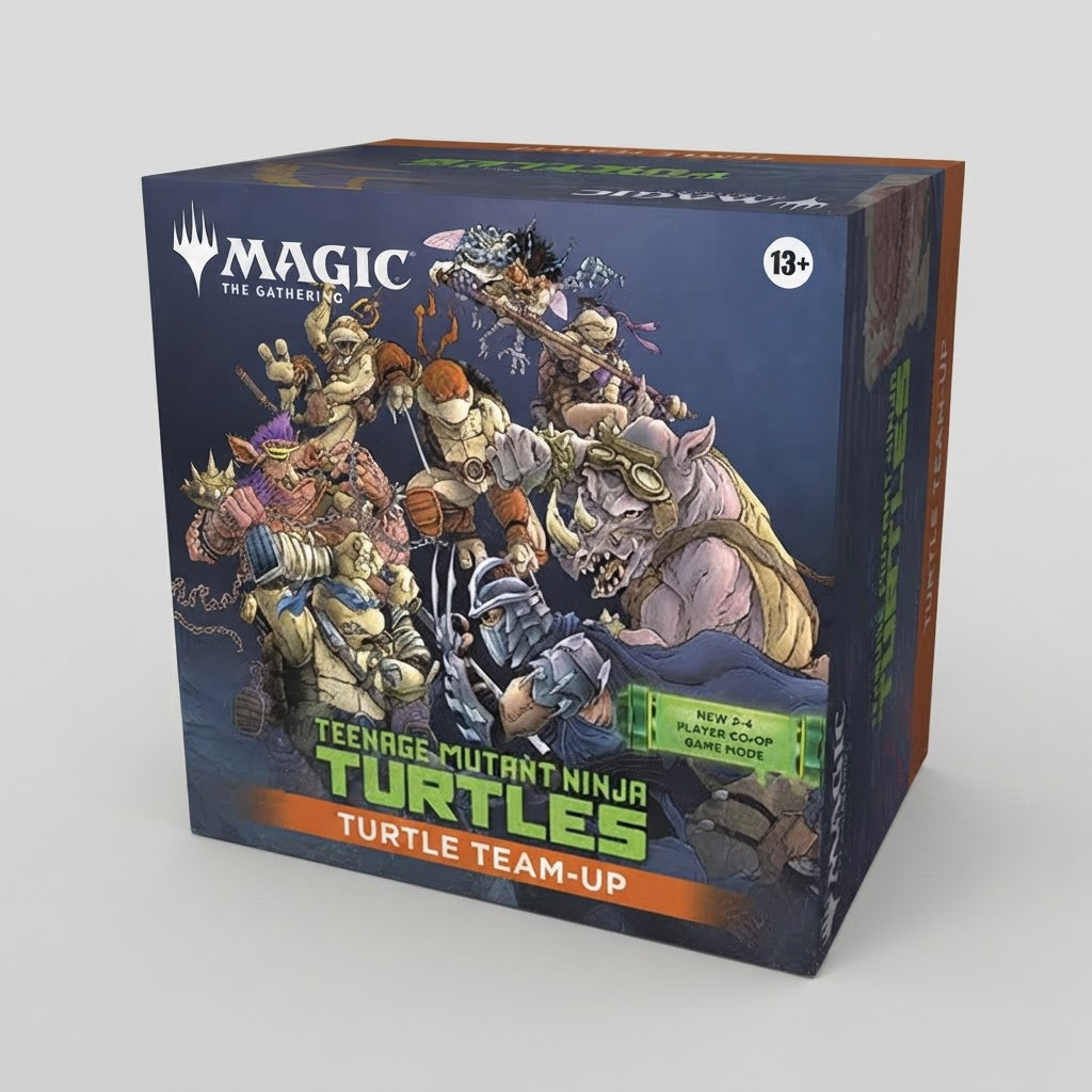 Magic: The Gathering x TMNT Turtle Team-Up Box - Factory Sealed – front view
