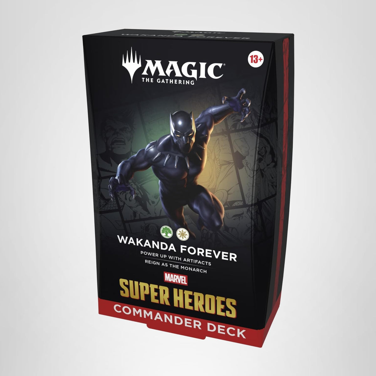 Magic: The Gathering Marvel Commander Deck: Wakanda Forever (Sealed) – front view