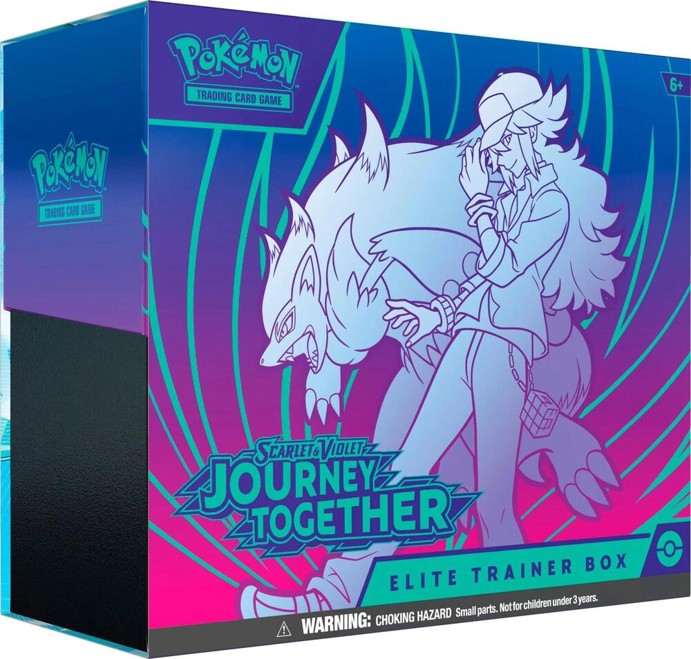 Pokémon TCG: Scarlet & Violet—Journey Together Elite Trainer Box – front view