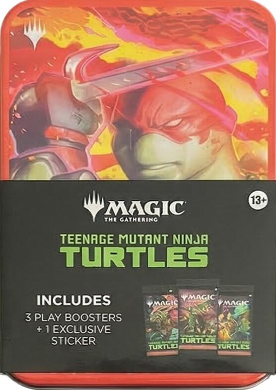 Magic: The Gathering x TMNT Collector Tin TCG – photo 4 of 11