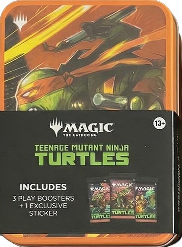 Magic: The Gathering x TMNT Collector Tin TCG – photo 5 of 11
