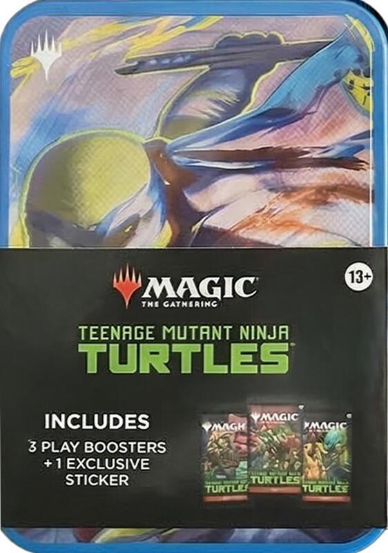 Magic: The Gathering x TMNT Collector Tin TCG – photo 7 of 11