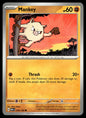 Mankey #056/165 - Pokémon TCG Scarlet & Violet 151 - Near Mint – front view