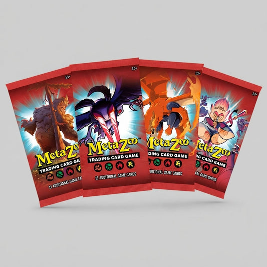 MetaZoo TCG Booster Pack Red Edition New Sealed – front view