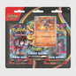 Pokémon TCG Mega Evolution Chaos Rising Blister 3-Pack Brand New – front view