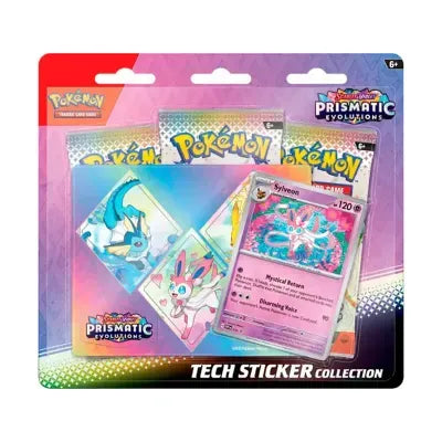 Pokémon Scarlet & Violet Prismatic Evolutions Tech Sticker Collection – photo 3 of 3