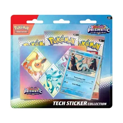 Pokémon Scarlet & Violet Prismatic Evolutions Tech Sticker Collection – photo 2 of 3