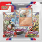 Pokémon Scarlet & Violet Series 3-Pack Blister Trading Card Set – front view
