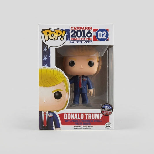 Funko Pop! Donald Trump #02 Campaign 2016 Figure – front view
