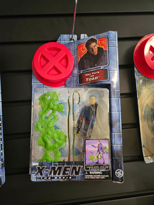 Toy Biz X-Men Movie Toad Action Figure Ray Park Sealed – front view