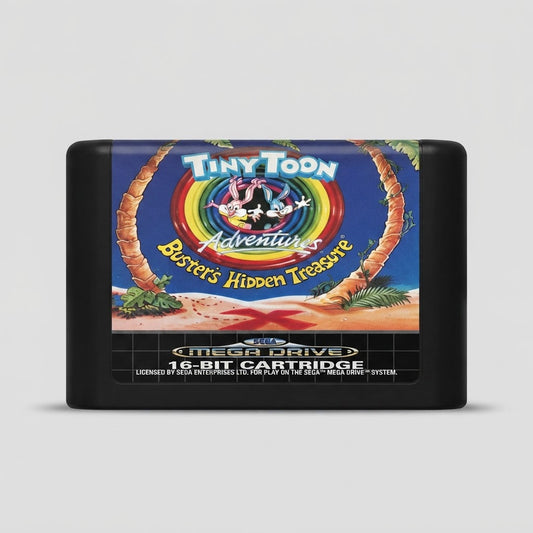 Tiny Toon Adventures: Buster's Hidden Treasure for Sega Mega Drive – front view