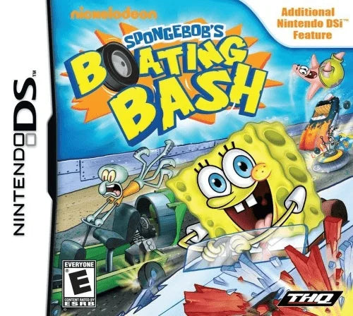 SpongeBob's Boating Bash Nintendo DS Pre-owned – front view