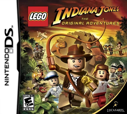 LEGO Indiana Jones: The Adventures for Nintendo DS – front view