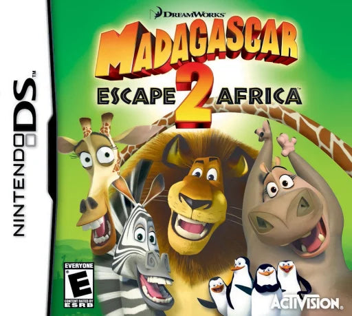 Madagascar: Escape 2 Africa for Nintendo DS – front view