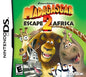 Madagascar: Escape 2 Africa for Nintendo DS – front view