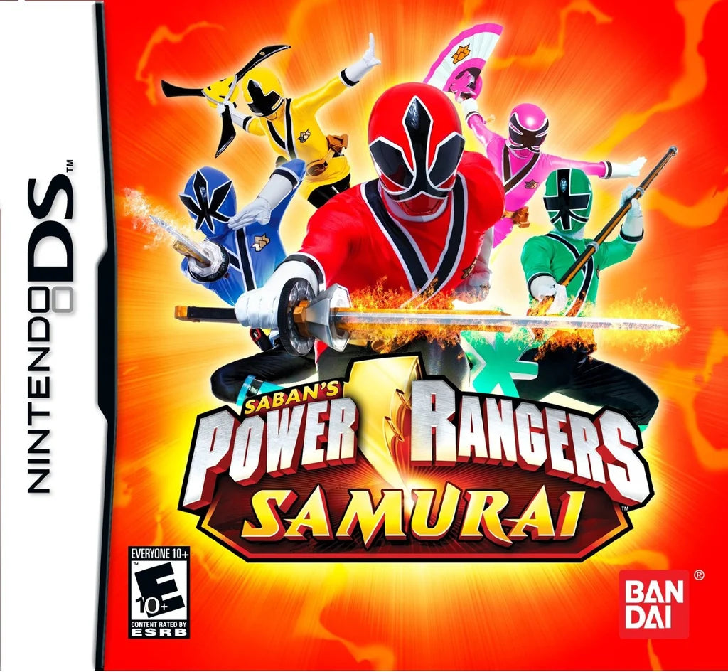 Power Rangers Samurai (Nintendo DS) – Complete w/ Case & Manual – front view