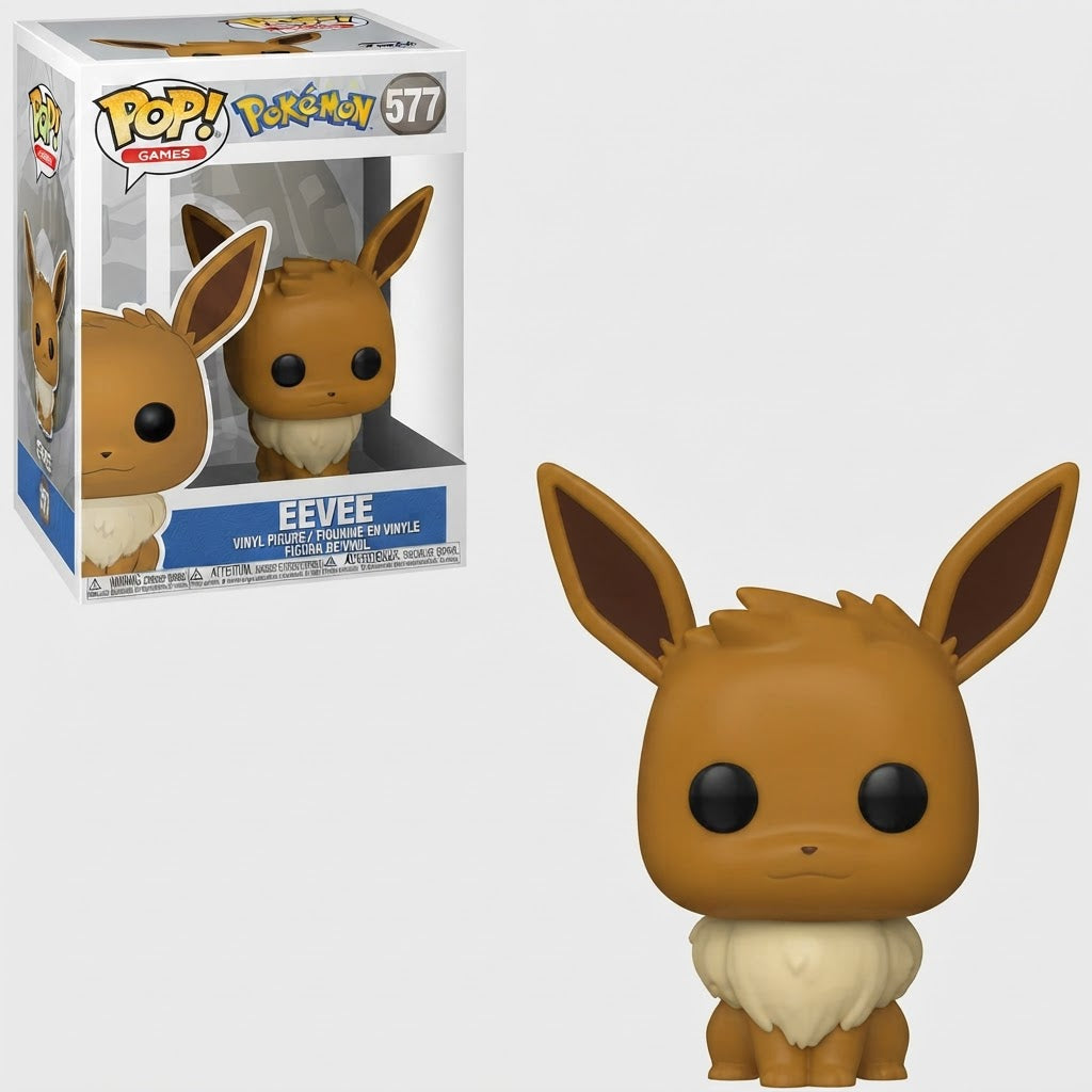 Funko Pop Pokémon Eevee 577 Vinyl Figure New – front view