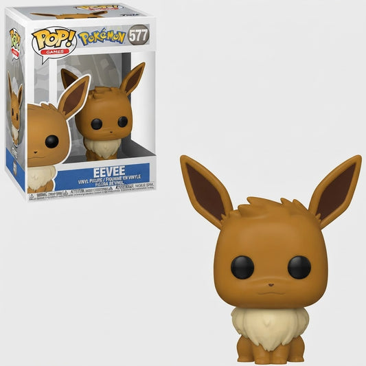 Funko Pop Pokémon Eevee 577 Vinyl Figure New – front view
