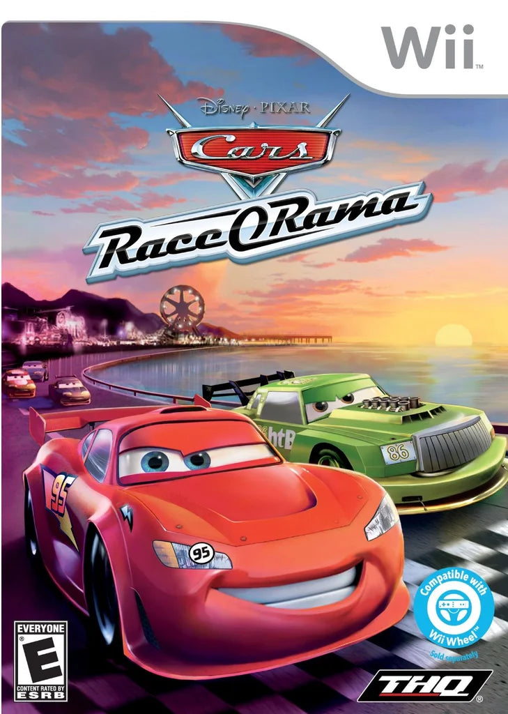 Disney/Pixar Cars Race-O-Rama for Nintendo Wii with Case – front view