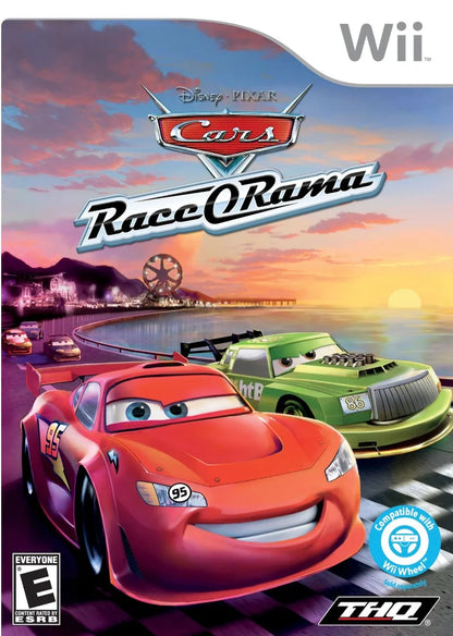 Disney/Pixar Cars Race-O-Rama for Nintendo Wii with Case – front view