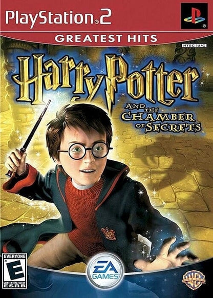 Harry Potter and the Chamber of Secrets PlayStation 2 Greatest Hits CIB – front view