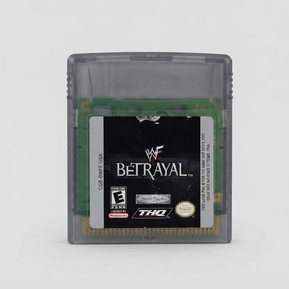 WWF Betrayal for Game Boy Color, Game Only – front view
