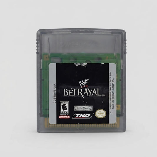 WWF Betrayal for Game Boy Color, Game Only – front view