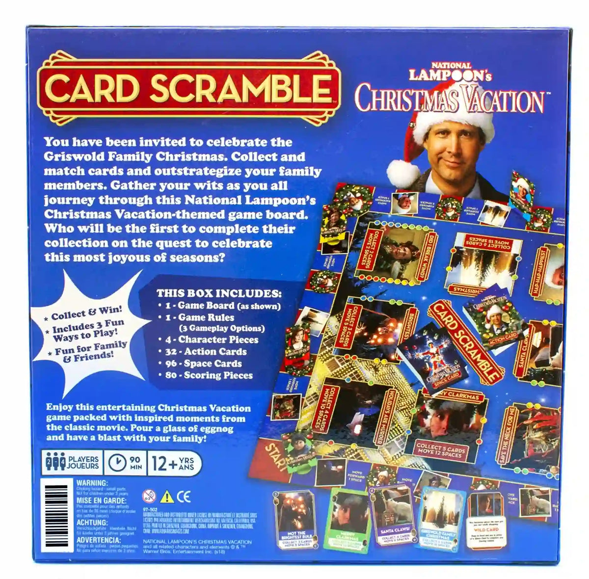 National Lampoon's Christmas Vacation Card Scramble Board Game – photo 3 of 3