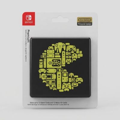 Nintendo Switch Game and Micro SD Storage Case Holder – front view