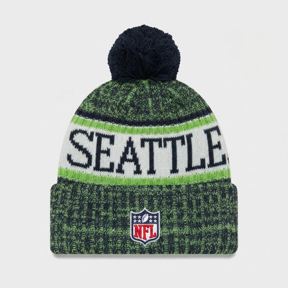 Seattle Seahawks New Era Pom Beanie Hat - Brand New – photo 2 of 2