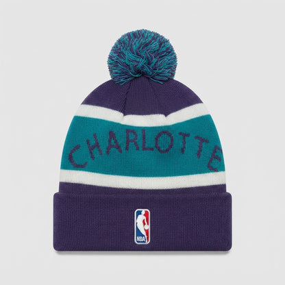 Charlotte Hornets New Era NBA Pom Beanie Winter Hat – photo 2 of 2