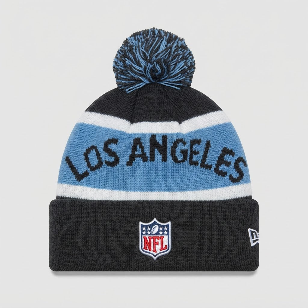 New Era Los Angeles Chargers NFL Pom Beanie New with Tags – photo 2 of 2