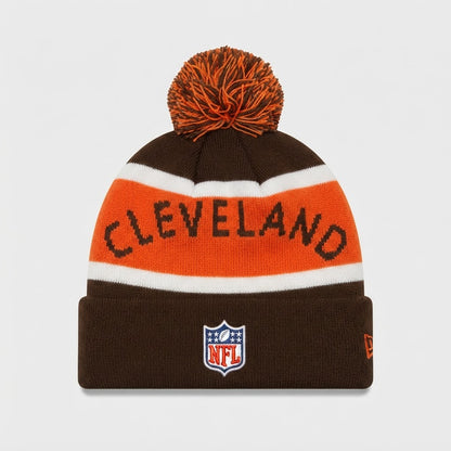 New Era Cleveland Browns NFL Pom Beanie New With Tags – photo 2 of 2