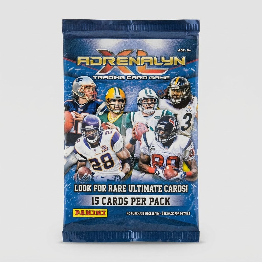 Panini Adrenalyn XL NFL Trading Card Booster Pack TCG New – front view