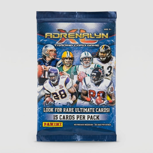 Panini Adrenalyn XL NFL Trading Card Booster Pack TCG New – front view