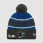 San Jose Sharks New Era Pom Beanie - New with Tags – front view