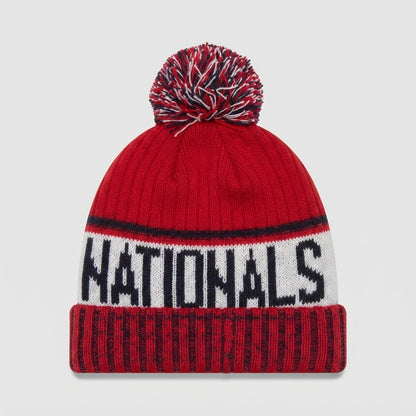 Washington Nationals MLB New Era Pom Beanie with Tags – photo 2 of 2