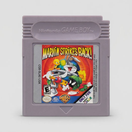 Marvin Strikes Back! Game Boy Color Cartridge Only – front view