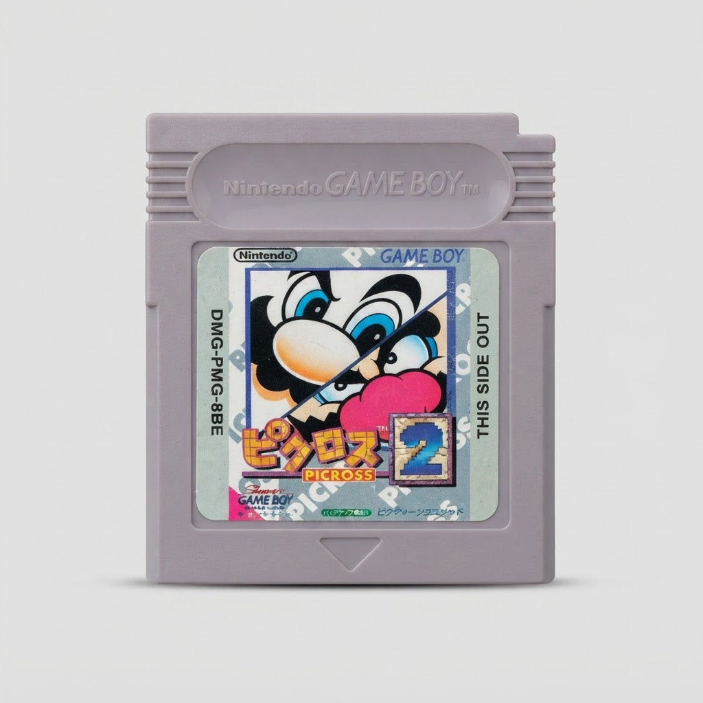 Mario's Picross 2 for Nintendo Game Boy Color – front view
