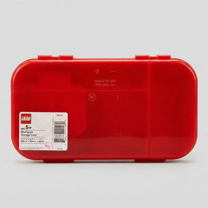 LEGO Minifigure Storage Case Red Divided Organizer – photo 3 of 3