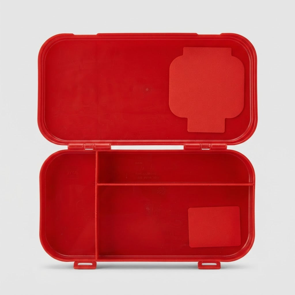 LEGO Minifigure Storage Case Red Divided Organizer – photo 2 of 3