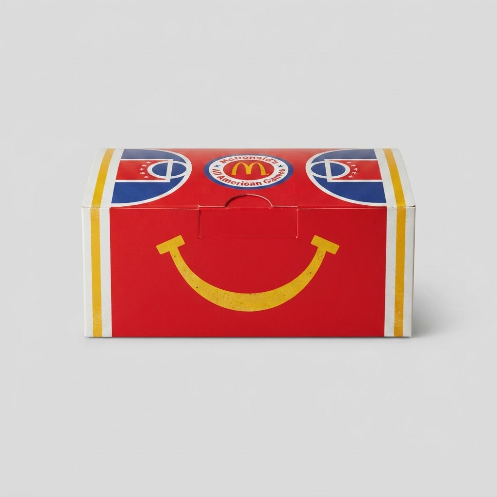 McDonald’s All American Games Crocs Keychain Happy Meal Box New – photo 3 of 5