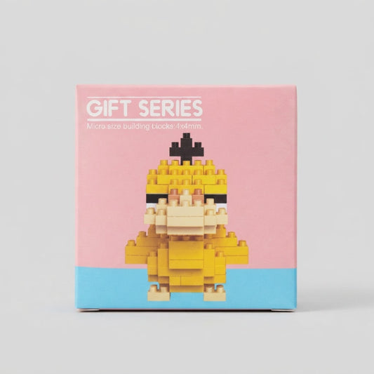 Psyduck Micro Brick Building Set 111 Pieces – front view