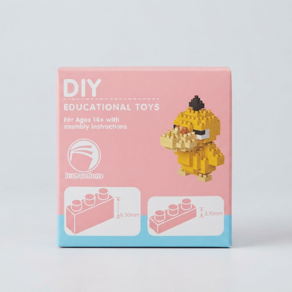 Psyduck Micro Brick Building Set 111 Pieces – photo 3 of 3