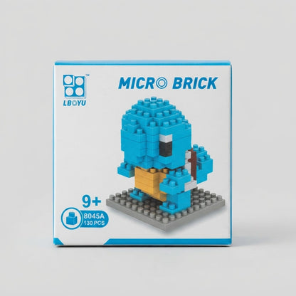 Lboyu Squirtle Micro Brick Building Set 130 Pieces – front view