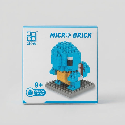 Lboyu Squirtle Micro Brick Building Set 130 Pieces – front view